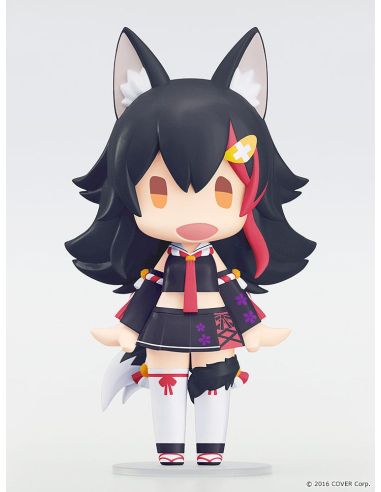 Figura Hololive Production HELLO! GOOD SMILE Shirakami Ookami Mio 10 cm