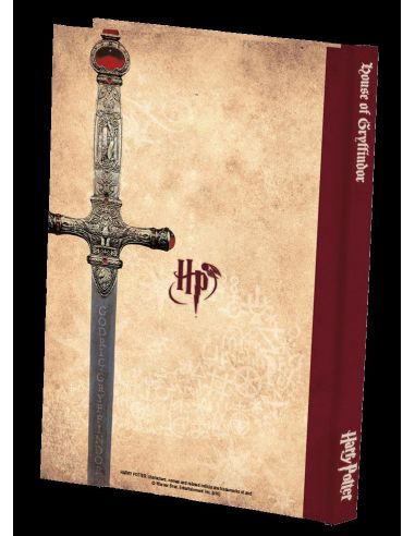 Libreta con luz Gryffindor - Harry Potter