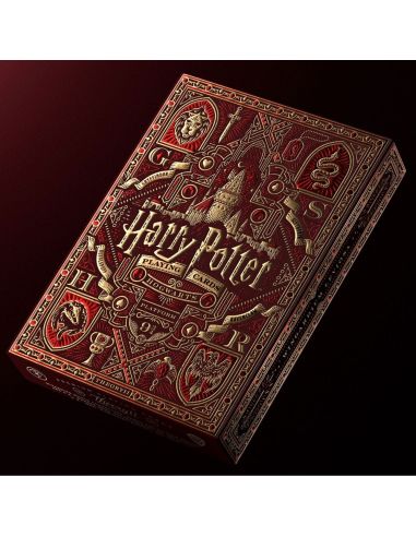 Baraja de cartas Harry Potter Red Version