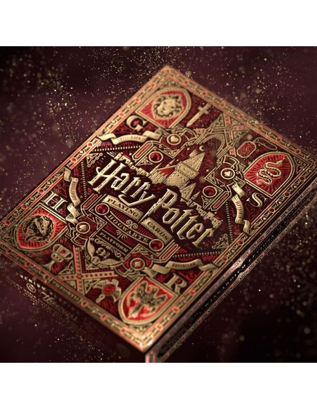 Baraja de cartas Harry Potter Red Version