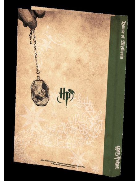 Libreta con luz Slytherin - Harry Potter