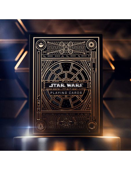 Baraja de cartas Star Wars Gold Version