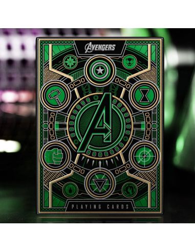 Baraja de cartas Los Vengadores Green Version - Marvel