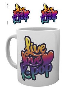 Taza I love K-Pop