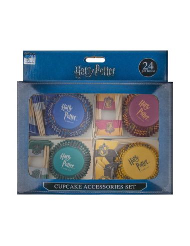 Lote de Decoración CupCake Harry Potter