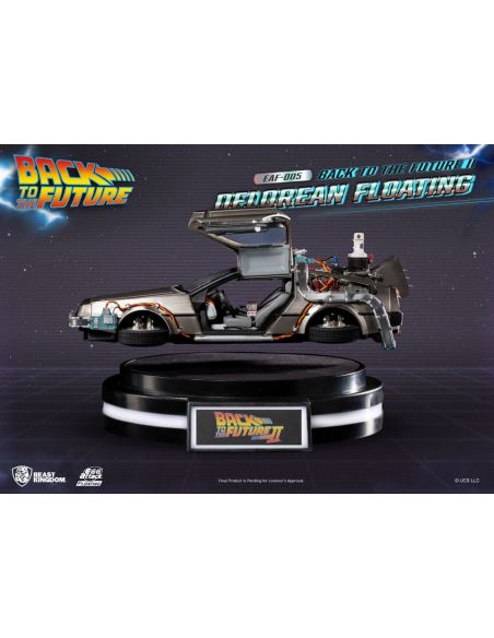 Figura levitacional Regreso al Futuro coche DeLorean 20 cm