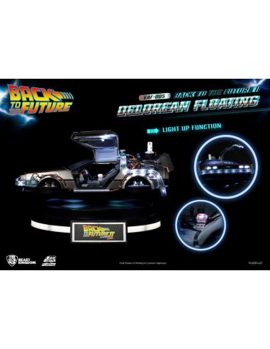 Figura levitacional Regreso al Futuro coche DeLorean 20 cm