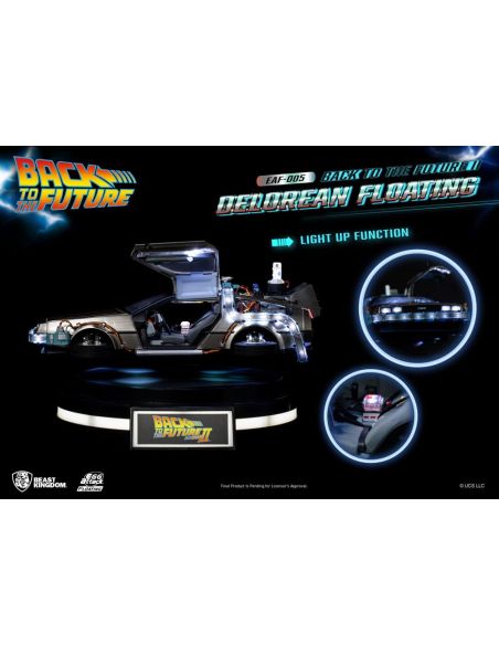 Figura levitacional Regreso al Futuro coche DeLorean 20 cm