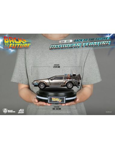 Figura levitacional Regreso al Futuro coche DeLorean 20 cm
