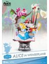 Diorama Alicia en el País de las Maravillas 15 cm - Disney