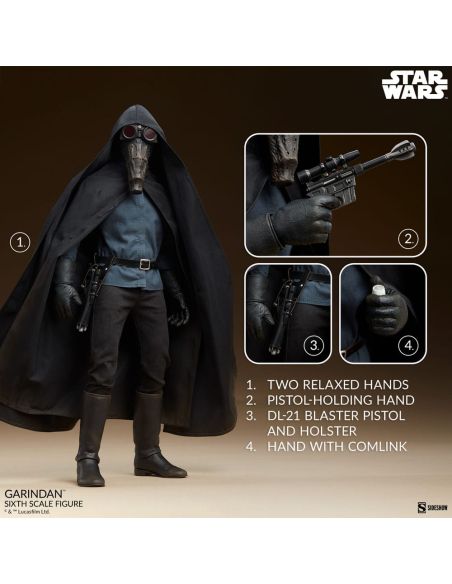 Star Wars Episode IV Figura Scum & Villainy 1/6 Garindan 30 cm
