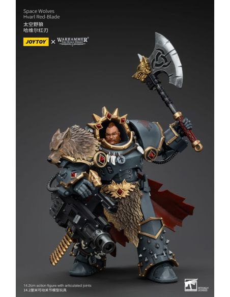 Figura 1/18 Space Wolves Hvarl Red-Blade 14 cm Warhammer The Horus Heresy
