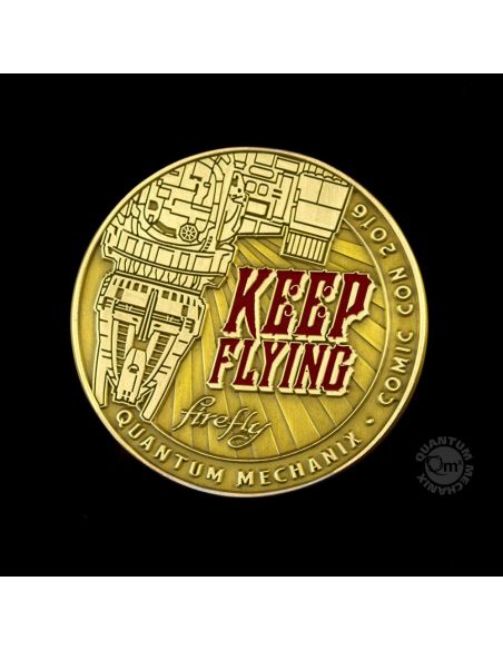 Moneda Keep Flying Challenge Coin SDCC 2016 - Firefly