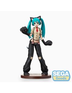 Figura Hatsune Miku Kitty Cat 23 cm Hatsune Miku Project DIVA Arcade Future Tone