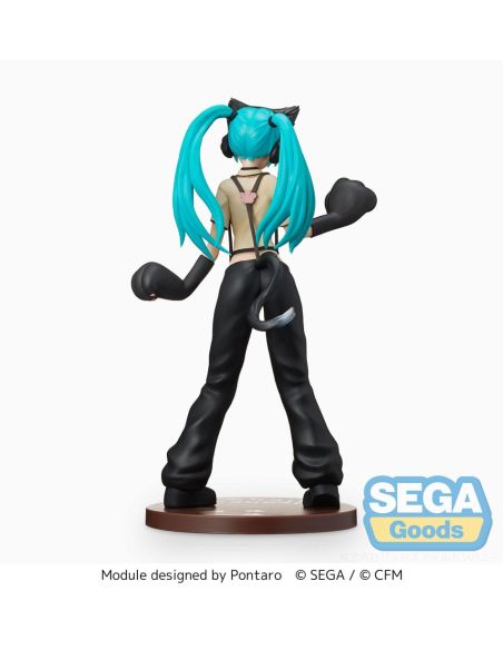 Figura Hatsune Miku Kitty Cat 23 cm Hatsune Miku Project DIVA Arcade Future Tone