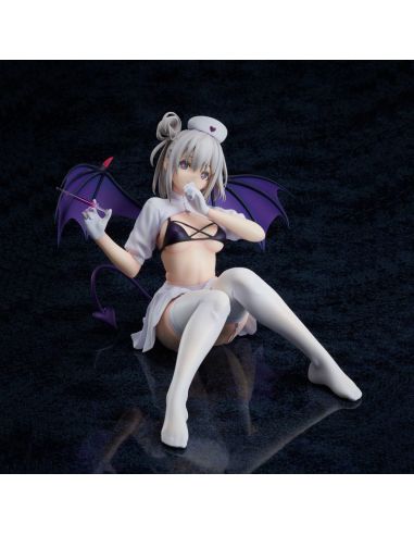 Figura Manchester: Midnight Devil in White 18 cm Estatua Azur Lane 1/4