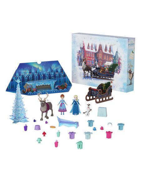 Calendario de Adviento Frozen con Muñecas y minifiguras