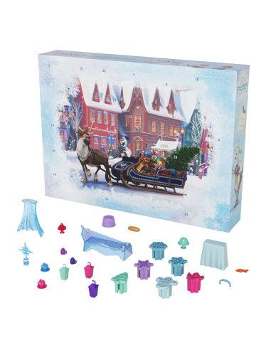 Calendario de Adviento Frozen con Muñecas y minifiguras