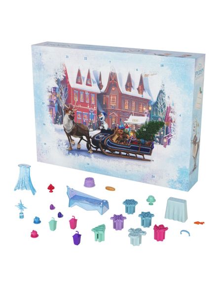 Calendario de Adviento Frozen con Muñecas y minifiguras