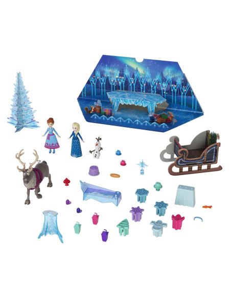 Calendario de Adviento Frozen con Muñecas y minifiguras