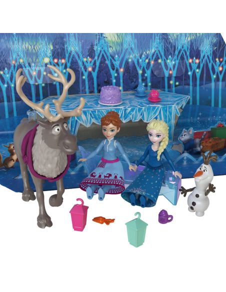 Calendario de Adviento Frozen con Muñecas y minifiguras
