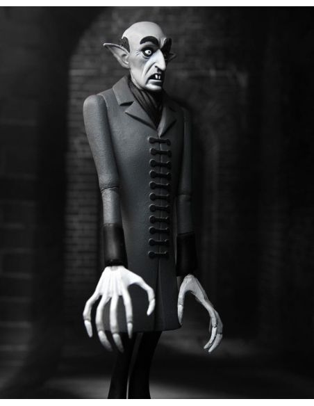 Nosferatu Toony Terrors Figura Count Orlok Silver Screen Edition 15 cm