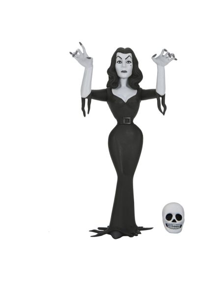 Vampira Toony Terrors Figura Vampira Silver Screen Edition 15 cm