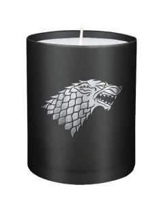 Vela Vidrio casa Stark 8 x 9 cm - Juego de Tronos