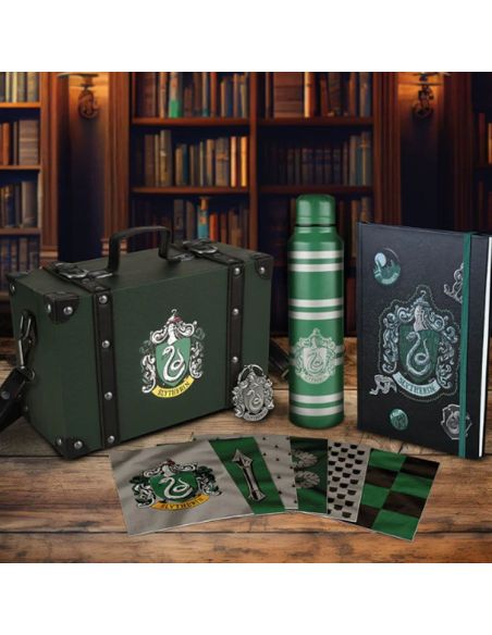 Baúl Harry Potter de regalo premium Slytherin