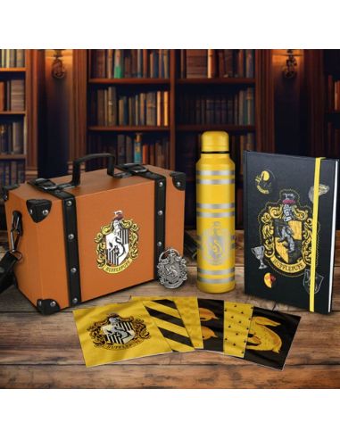 Baúl Harry Potter de regalo premium Hufflepuff