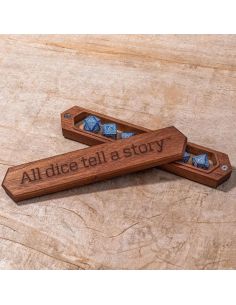 Caja para Dados Sapelli All dice tell a story Q Workshop