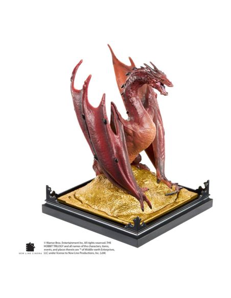 El Señor de los Anillos Figura Diorama Smaug 17 cm
