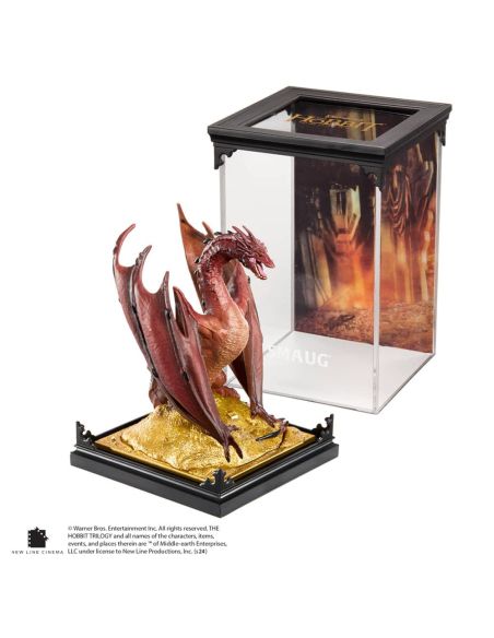 El Señor de los Anillos Figura Diorama Smaug 17 cm