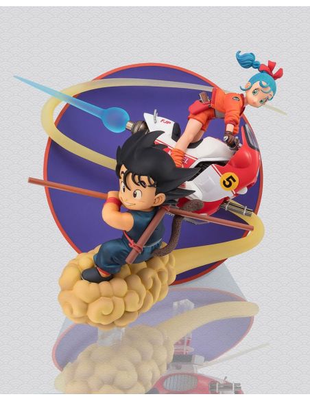 Estatua Son Goku & Bulma Figuarts ZERO 18 cm - Dragon Ball