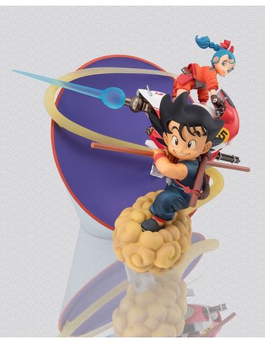 Estatua Son Goku & Bulma Figuarts ZERO 18 cm - Dragon Ball