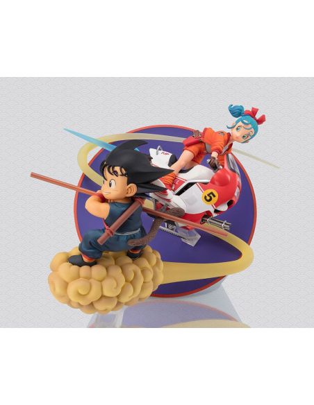 Estatua Son Goku & Bulma Figuarts ZERO 18 cm - Dragon Ball