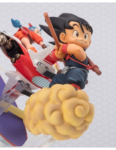 Estatua Son Goku & Bulma Figuarts ZERO 18 cm - Dragon Ball