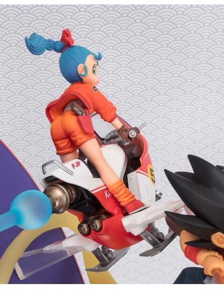 Estatua Son Goku & Bulma Figuarts ZERO 18 cm - Dragon Ball