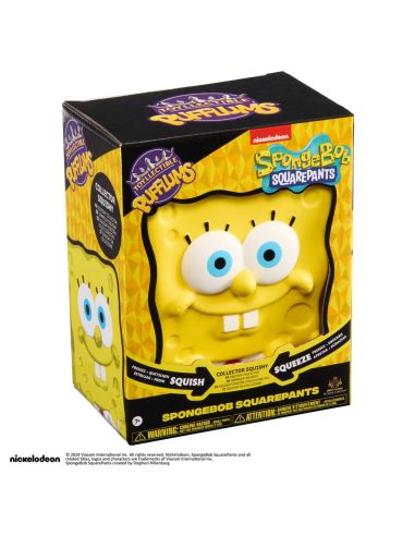 Figura Antiestrés Squishy Pufflums 15 cm - Bob Esponja