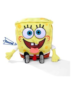 Peluche con Sonido Bob Esponja 30cm - Bob Esponja