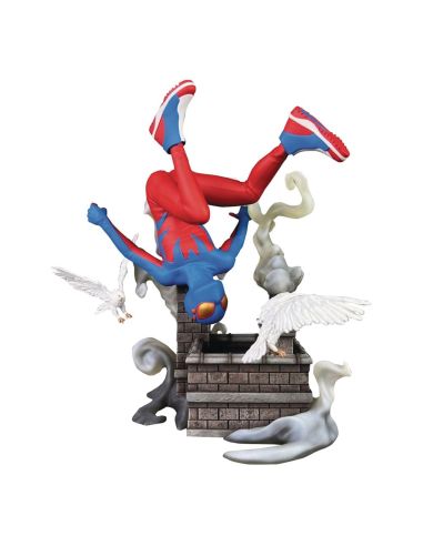Diorama Spider-Boy 20 cm - Marvel Comic Gallery