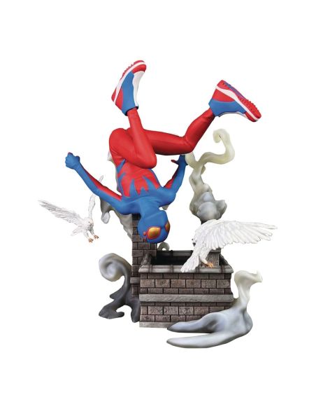 Diorama Spider-Boy 20 cm - Marvel Comic Gallery