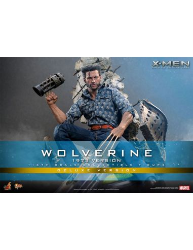 Figura Wolverine (1973 Version) Deluxe Version 30 cm - X-Men Días del futuro pasado Movie Masterpiece 1/6