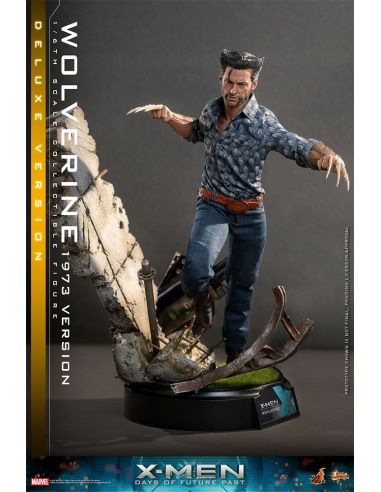Figura Wolverine (1973 Version) Deluxe Version 30 cm - X-Men Días del futuro pasado Movie Masterpiece 1/6