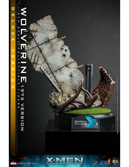 Figura Wolverine (1973 Version) Deluxe Version 30 cm - X-Men Días del futuro pasado Movie Masterpiece 1/6