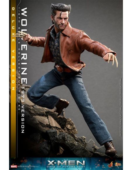 Figura Wolverine (1973 Version) Deluxe Version 30 cm - X-Men Días del futuro pasado Movie Masterpiece 1/6