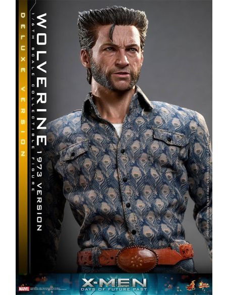 Figura Wolverine (1973 Version) Deluxe Version 30 cm - X-Men Días del futuro pasado Movie Masterpiece 1/6