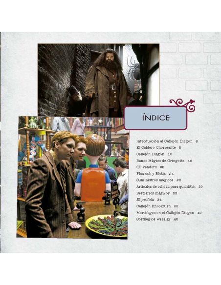 Callejón Diagon. Un álbum de las películas - Harry Potter
