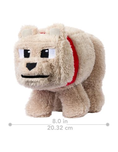 Peluche Dennis el Lobo 20cm - Minecraft