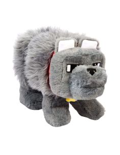 Peluche Sonoro Dennis el Lobo 20 cm - Minecraft